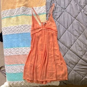 Coral Sundress size Small